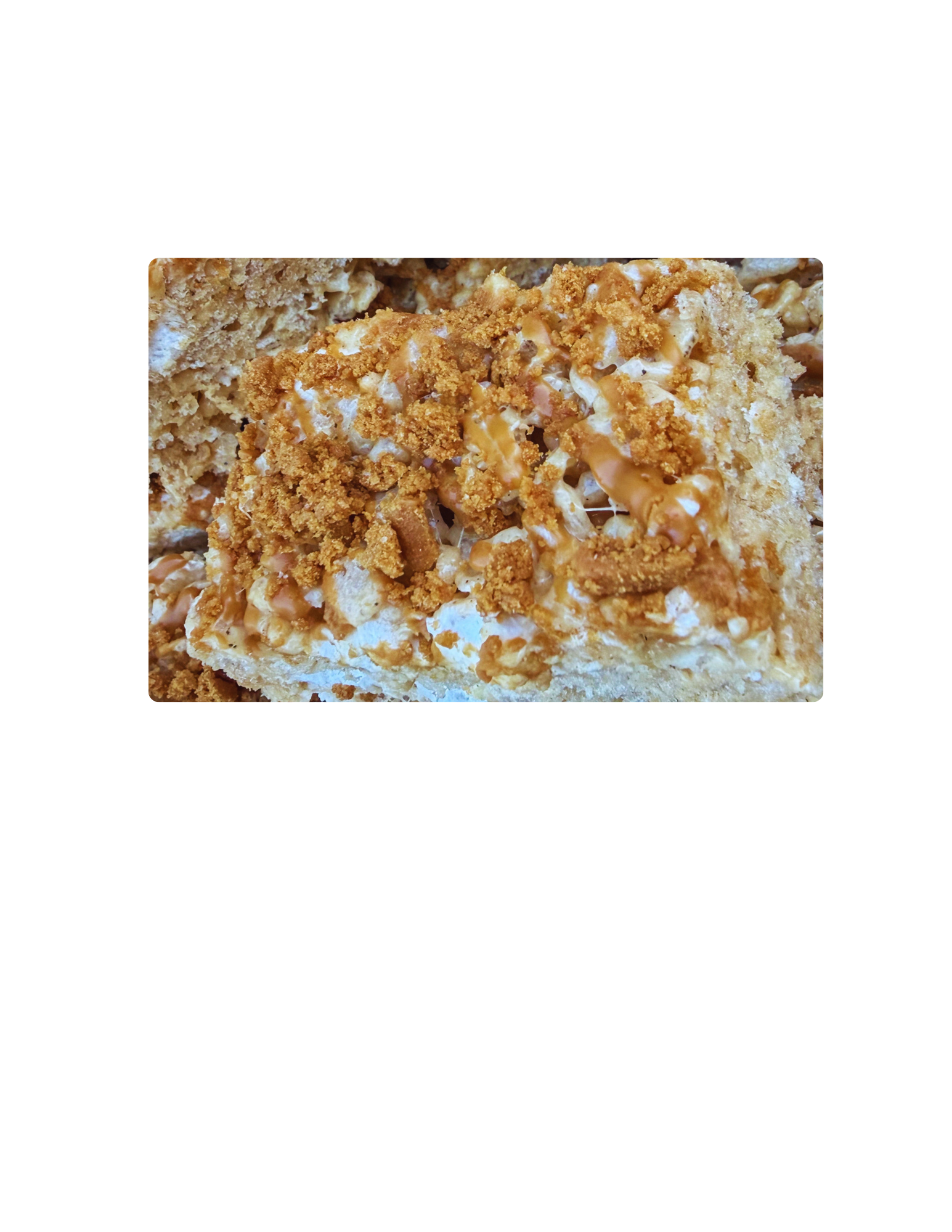 Biscoff Rice Krispie Bars