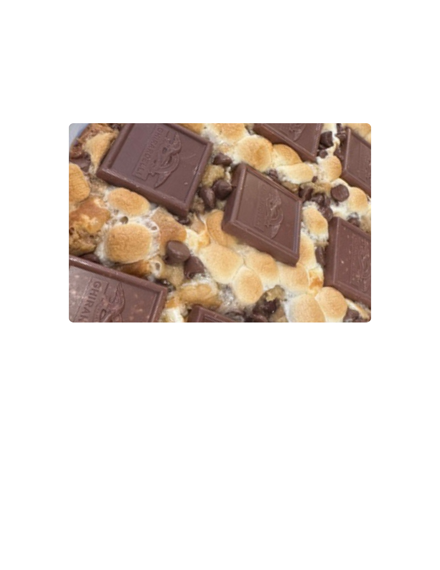 Campfire S'mores Bar