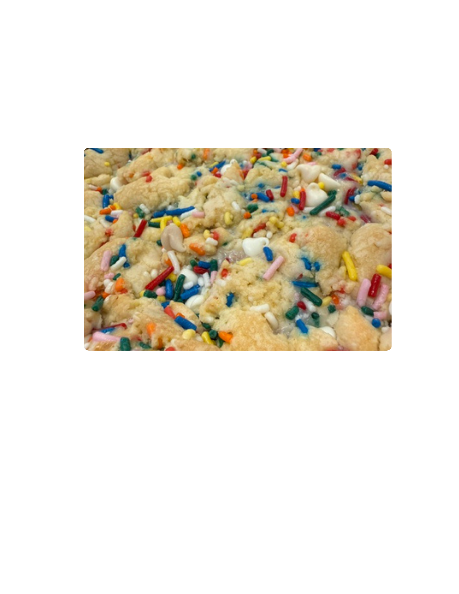 Gooey Funfetti Bars